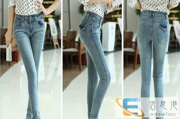地摊货源 库存杂款尾货便宜牛仔裤批发厂家 修身小脚牛仔裤