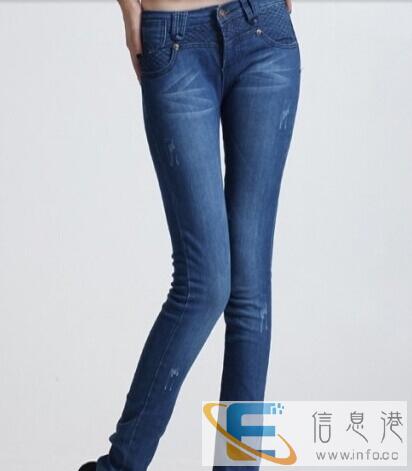 热销地摊女装 韩版库存杂款女式牛仔长裤 牛仔裤女 尾货清仓牛