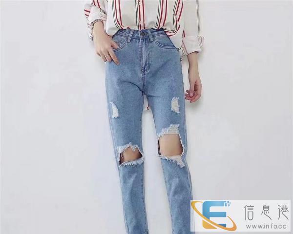 玉溪哪里有低价牛仔裤批发韩版牛仔裤批发弹力小脚牛仔裤批发