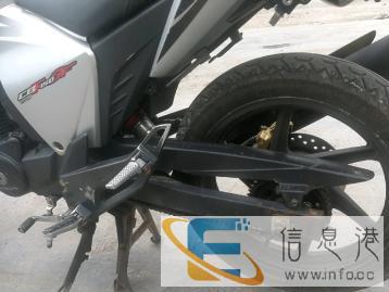 出售闲置本田战神150手续齐全保险刚买