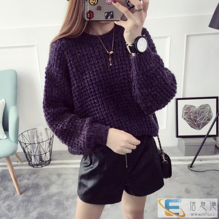 便宜清仓毛衣批发河北承德低价尾货处理工厂直销韩版几元毛衣外套