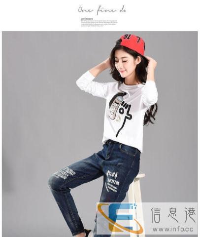 钮扣背带牛仔裤韩版小脚女装牛仔裤批发哪里有几元女装地摊赶集货