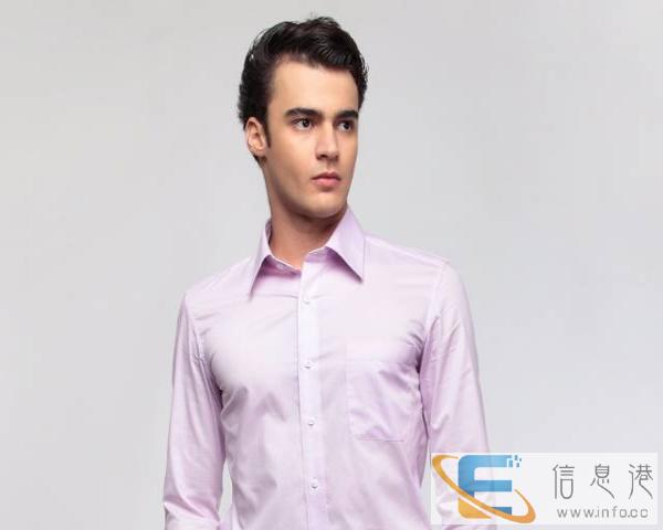 新派威职业装衬衫韩版修身正装男士长袖斜纹衬衣职装十