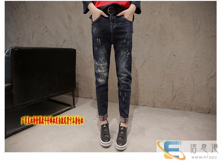 十元牛仔裤批发云南昆明去哪批发 夜市赶集地摊牛仔裤批发