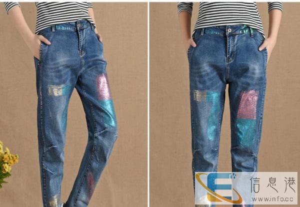 哪里有乡镇热销地摊女式便宜女装牛仔裤尾货清仓处理几元尾货货源