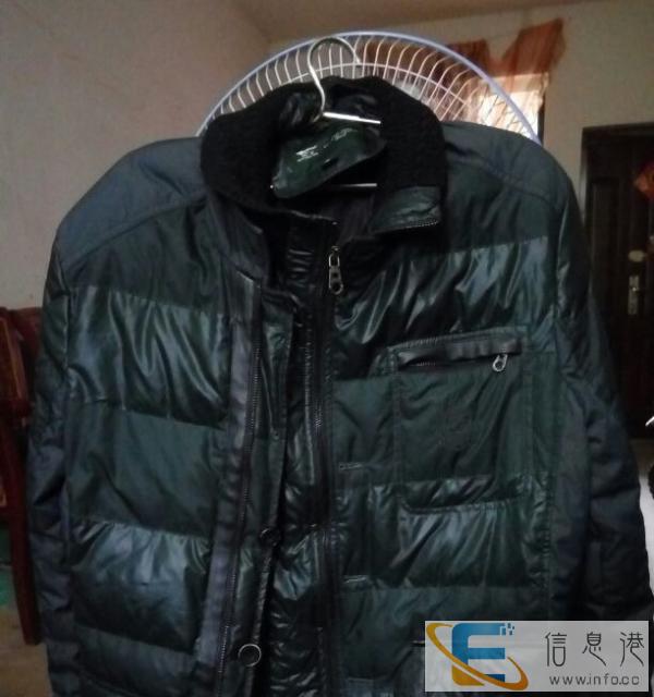 七匹狼夹克转让,因买的太小了,转让120元 尺吗180/96