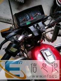 个人低价出售男士摩托车150动力八成新