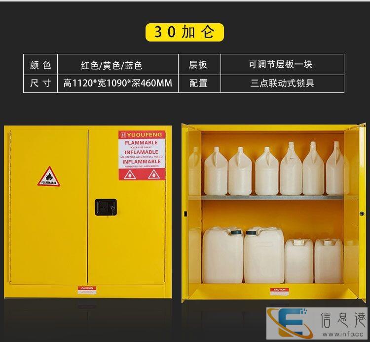 防爆安全柜厂家 4加仑防爆柜 防火安全柜